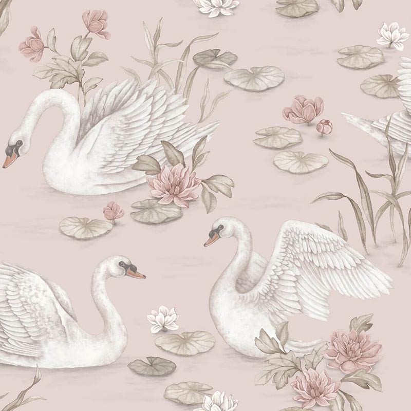 Papel pintado Boras Tapeter Newbie II Lily Swan 6927