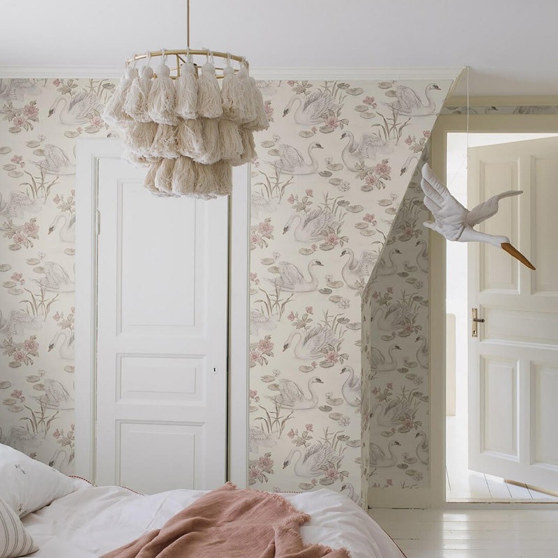 Papel pintado Boras Tapeter Newbie II Lily Swan 6924