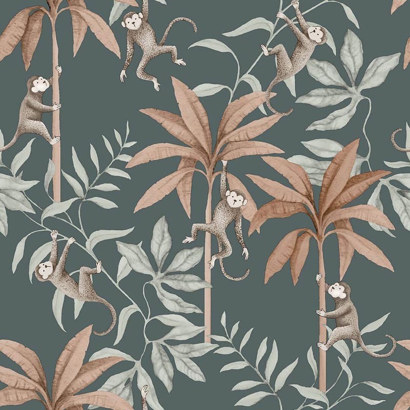 Papel pintado Boras Tapeter Newbie II Jungle Friends 6937