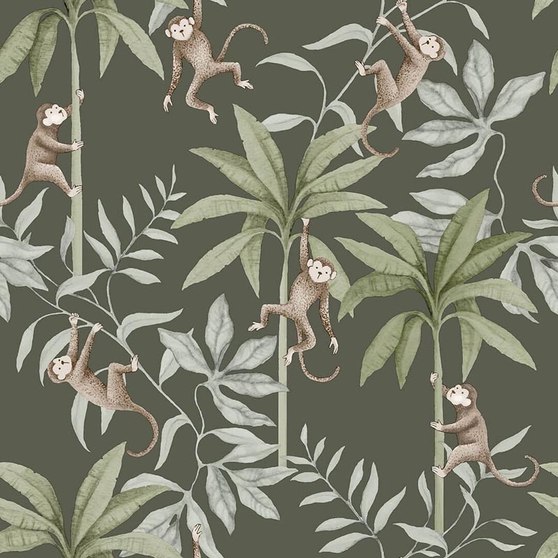 Papel pintado Boras Tapeter Newbie II Jungle Friends 6935