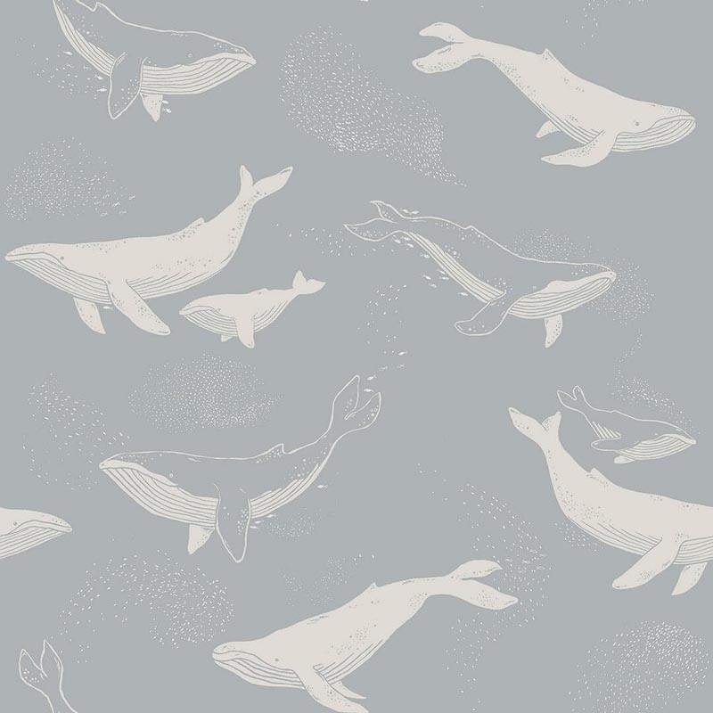 Papel pintado Boras Tapeter Newbie II Whales 6942