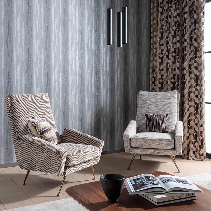Papel pintado Clarke & Clarke Vivido Impacto W0178/03