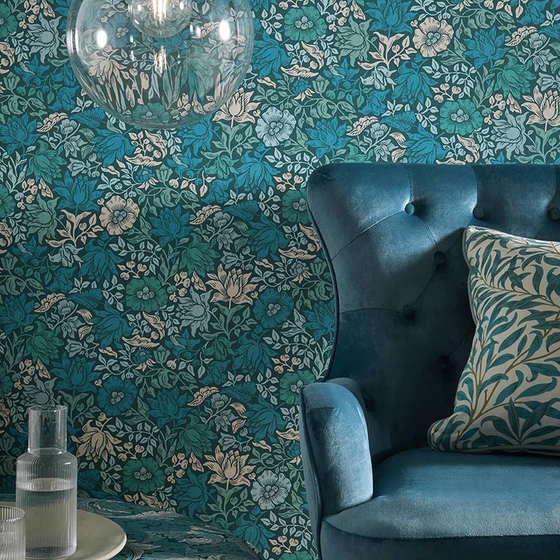Papel pintado Clarke & Clarke Vivido Impacto W0178/03