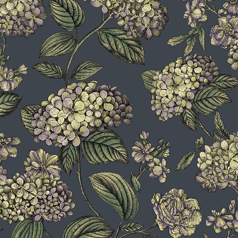 Papel Cole & Son Fornasetti Senza Tempo II Ramo di Ortensia 123-8042