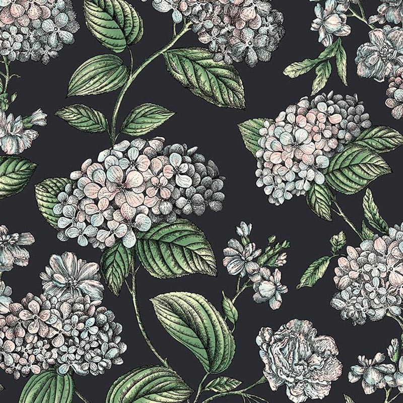 Papel Cole & Son Fornasetti Senza Tempo II Ramo di Ortensia 123-8038