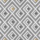Papel Coordonné Ybarra & Serret Palacio Cristal Vidriera Plata YSP0430