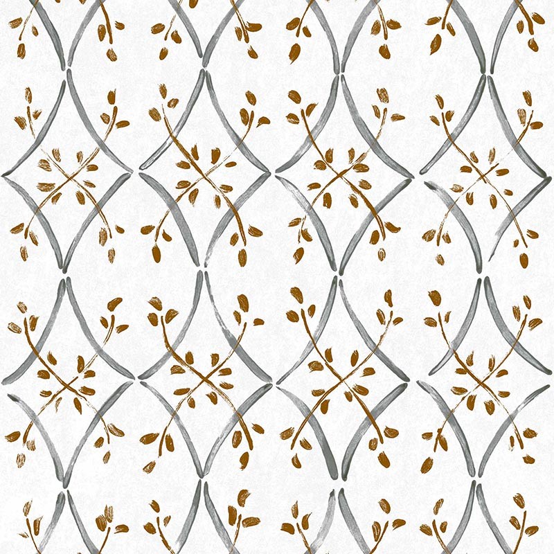 Papel Coordonné Ybarra & Serret Palacio Cristal Forja Plata YSP0407
