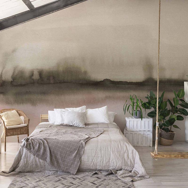 Mural Coordonne Ikart Shibori Nude A00841