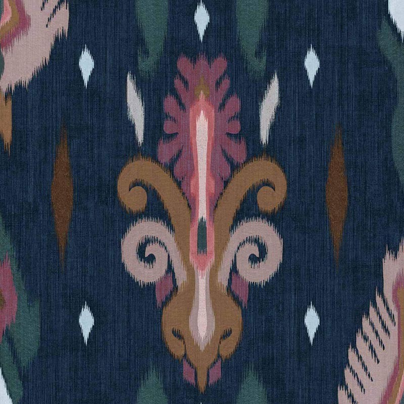 Papel pintado Coordonne Ikart Sumba Navy A00825