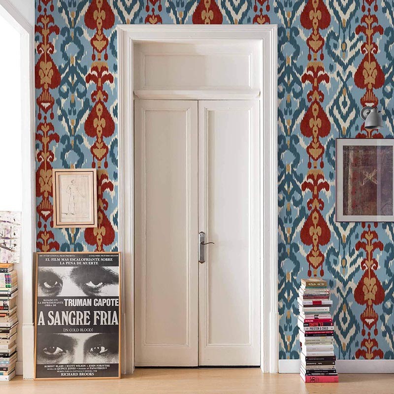 Papel pintado Coordonne Ikart Uzbek Blue A00810