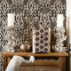 Papel pintado Coordonne Ikart Padmasalis Black A00805