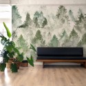 Lur Mendia Menta A00641 Mural Coordonné