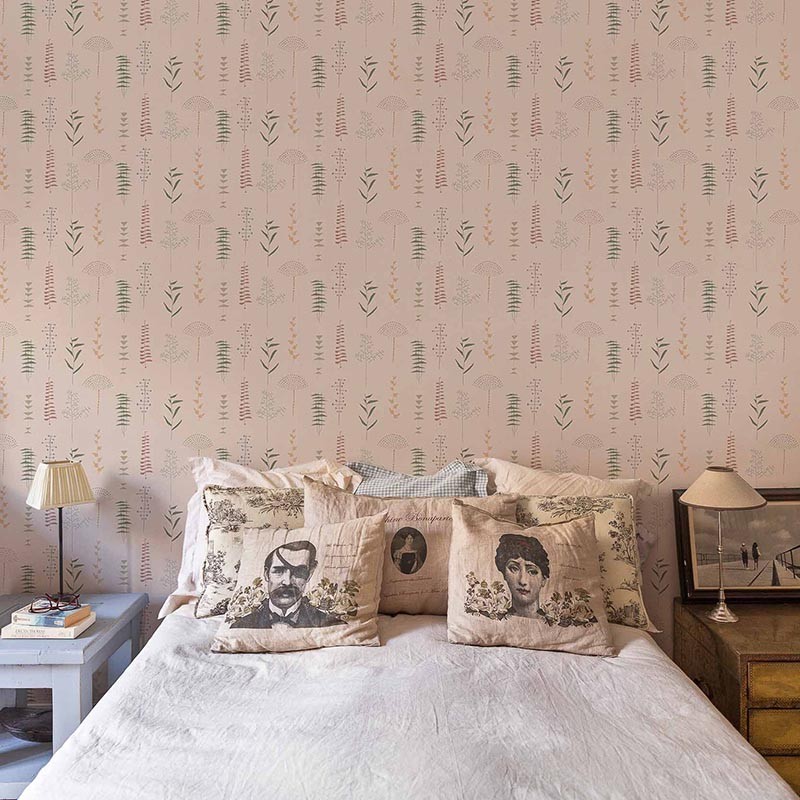 Papel Pintado Coordonne Lur Herbario Rosa A00608