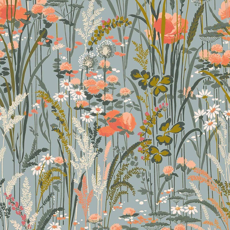Papel Pintado Coordonne Lur Pradera Aqua A00627
