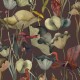 Papel Pintado Coordonne Lur Jardín Rojo Choco A00602