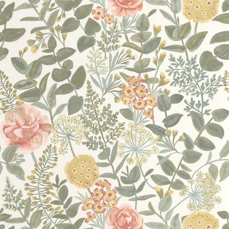 Papel pintado Casadeco Soliflore Garden Flower SOLI200314242