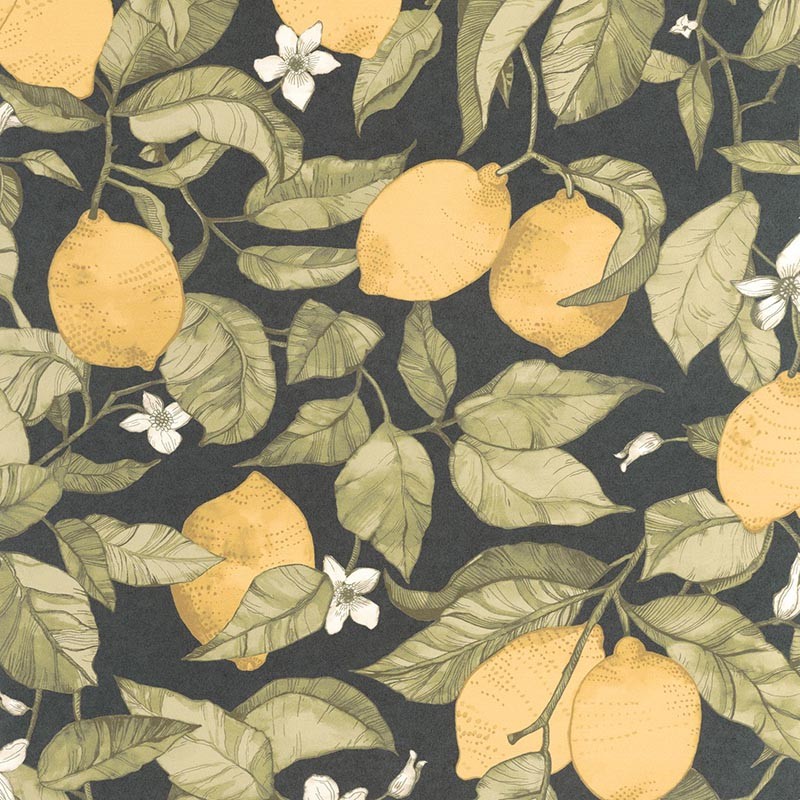 Papel pintado Casadeco Soliflore Lemon Tree SOLI200272727
