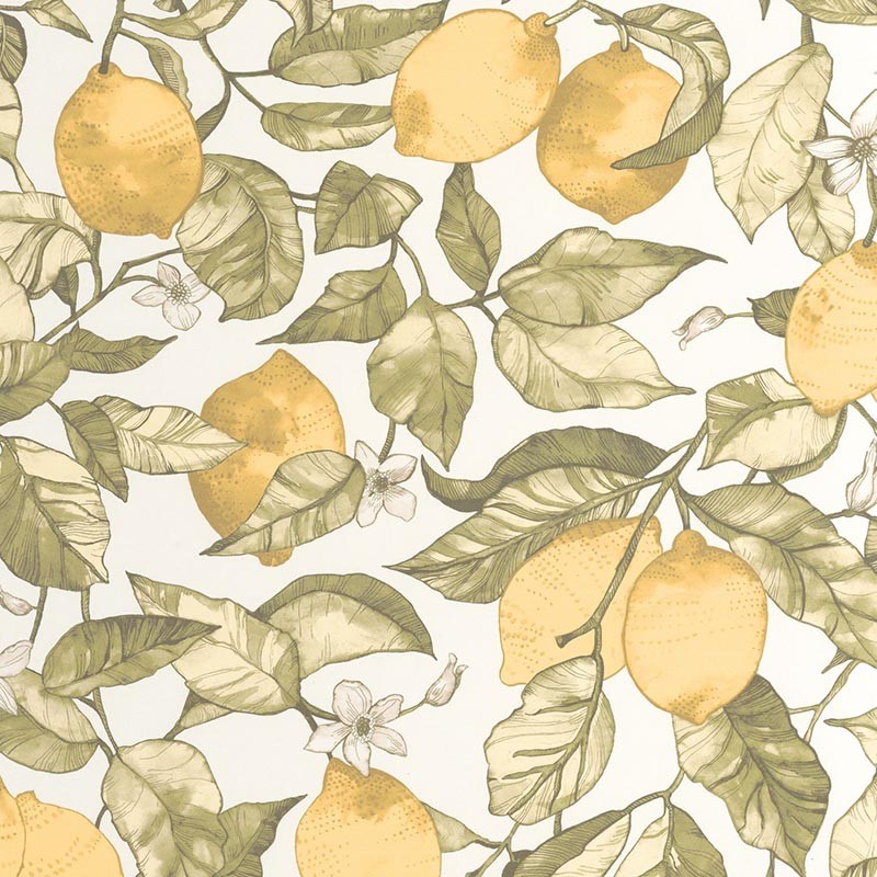 Papel pintado Casadeco Soliflore Lemon Tree SOLI200277227