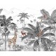 Mural Caselio Les Minis Mondes Le Monde de la Jungle MNM105789007