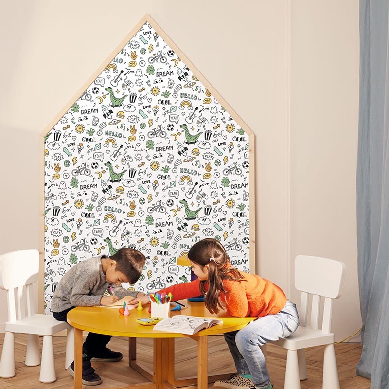 Papel pintado Caselio Les Minis Mondes MNM105834527