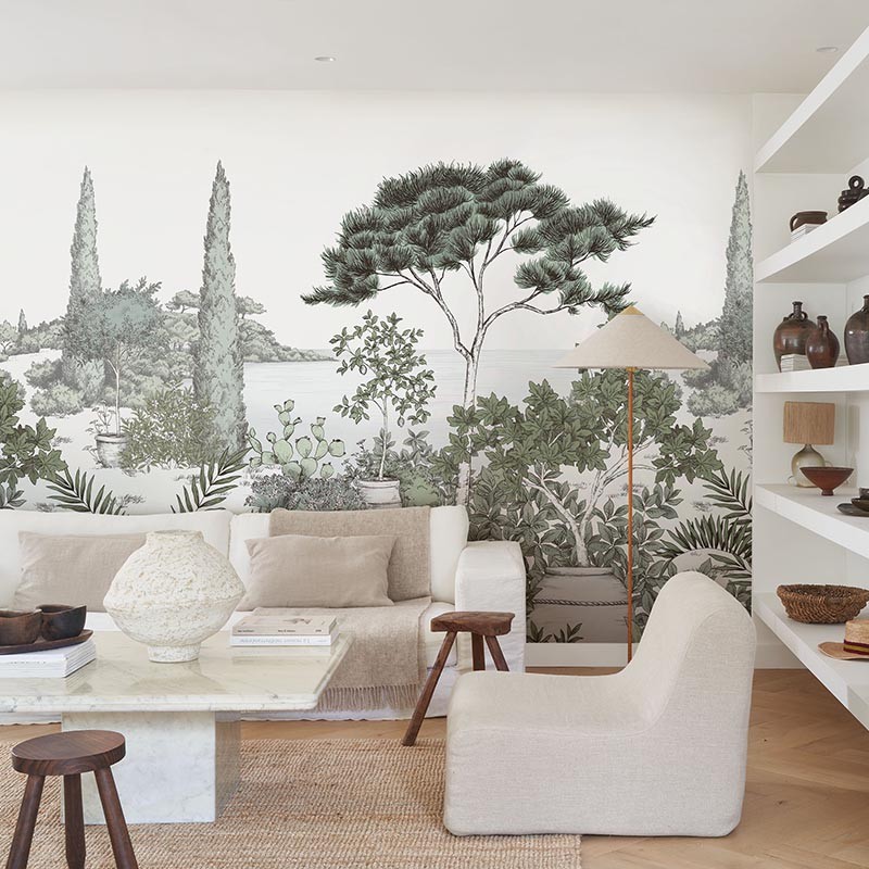 Mural Casadeco Wonderwalls 2 A l'Ombre des Pins WDWD200017607