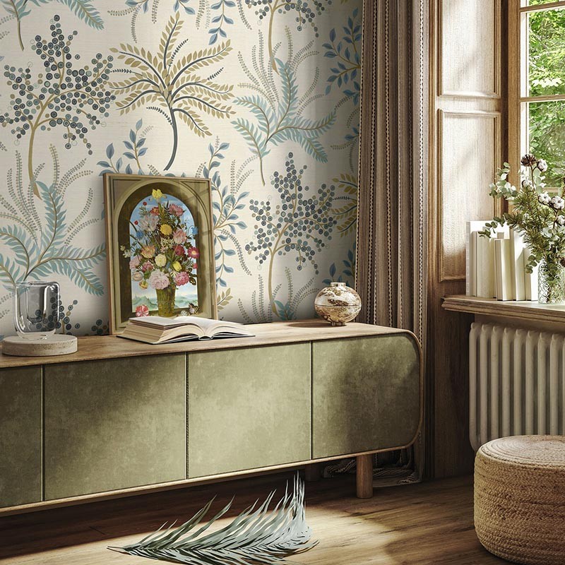 Tela Wallquest Paper & Ink Mulberry Tree Sheffield TJ41907
