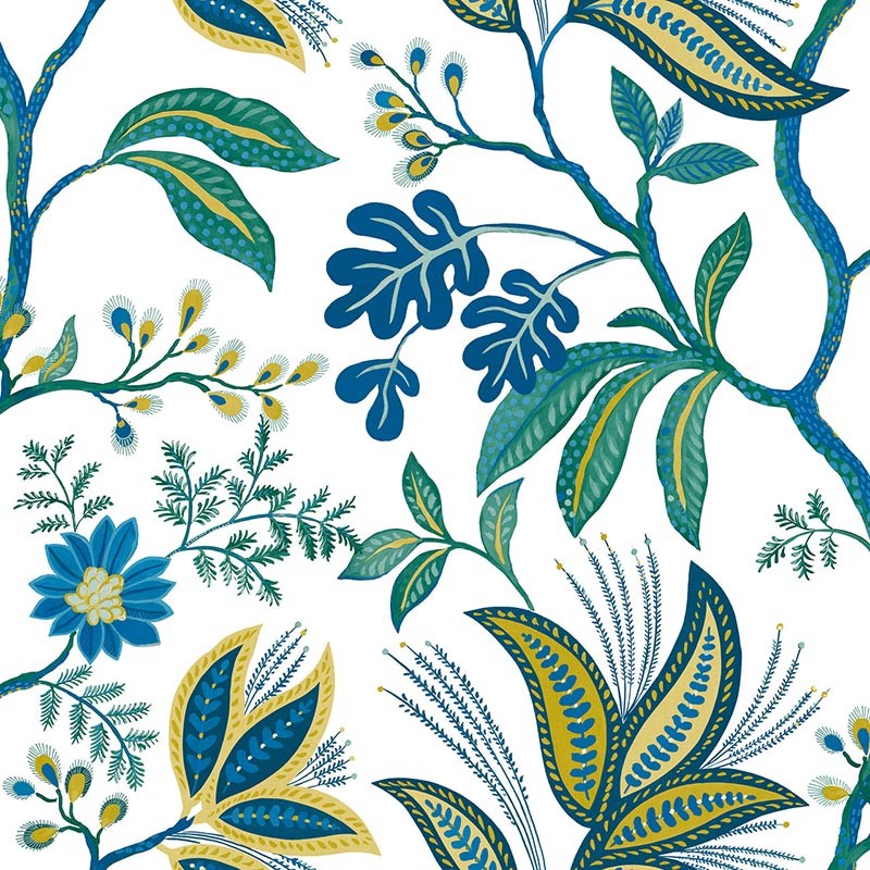 Tela Wallquest Paper & Ink Mulberry Tree TJ41112