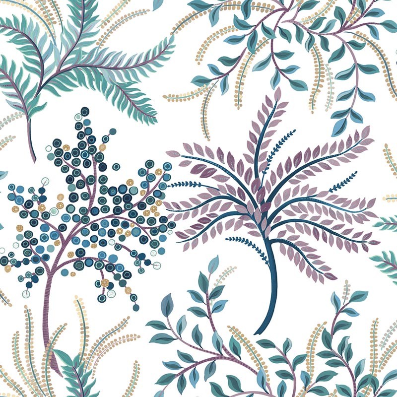 Tela Wallquest Paper & Ink Mulberry Tree TJ40404