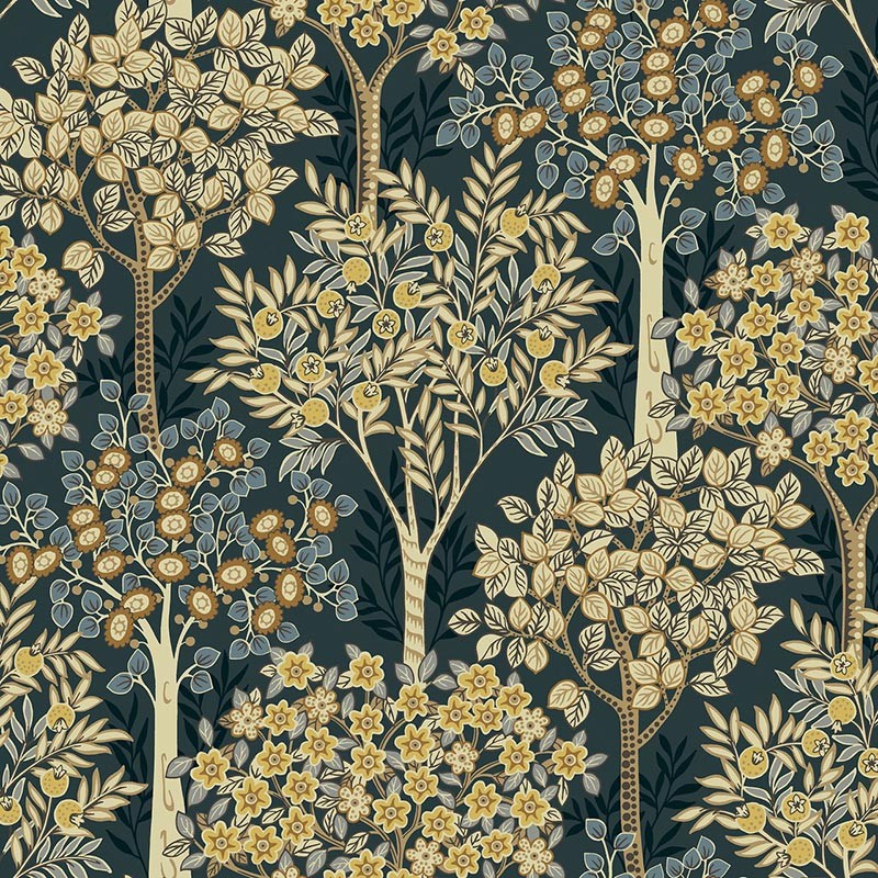 Tela Wallquest Paper & Ink Mulberry Tree TJ40306 