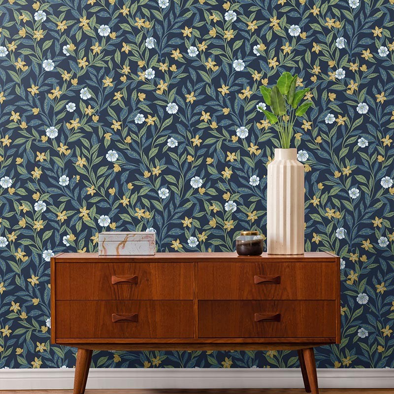 Tela Wallquest Paper & Ink Mulberry Tree TJ40822