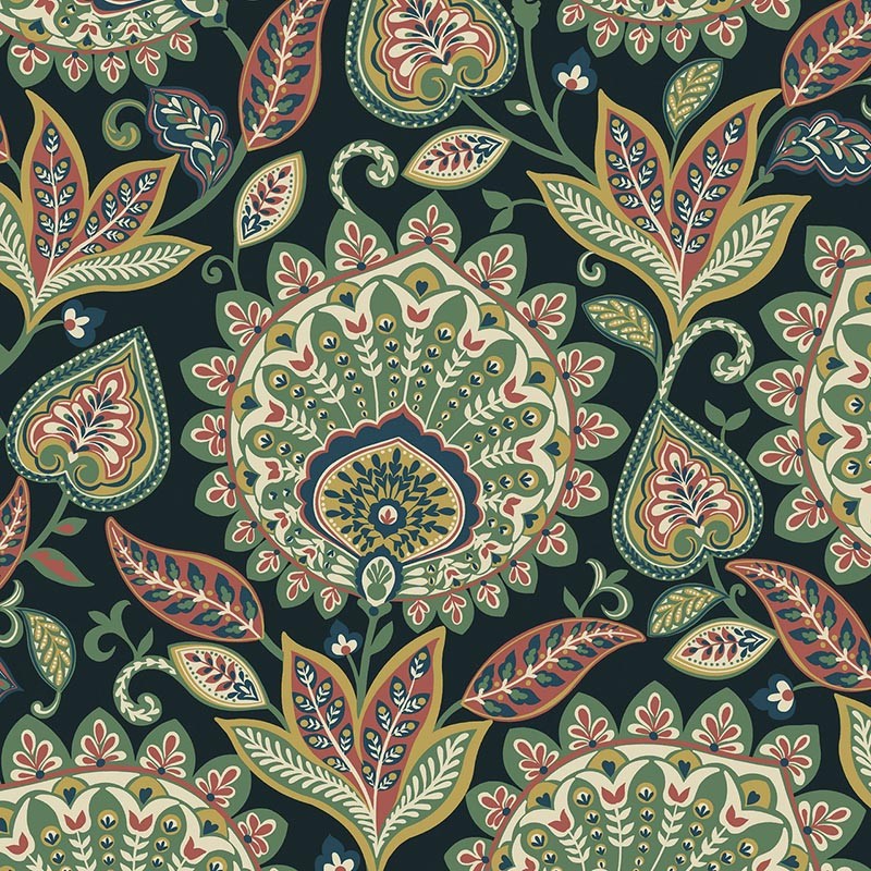 Tela Wallquest Paper & Ink Mulberry Tree TJ41001 