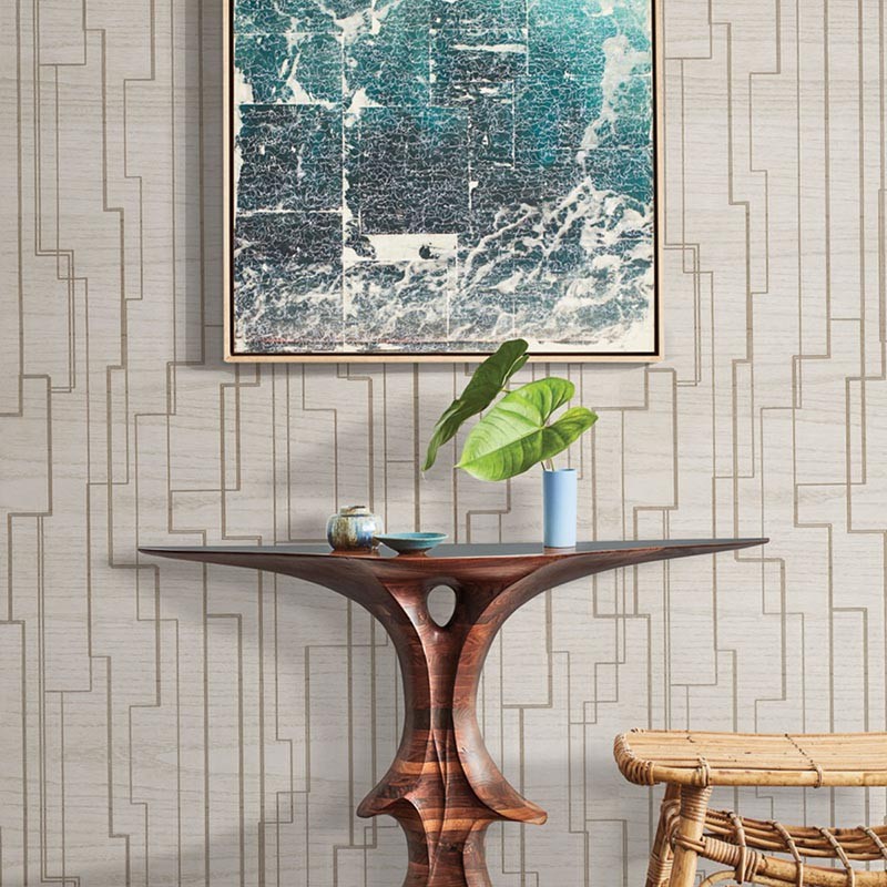 Grasscloth & Natural Resource Papel York GV0257 