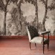 Mural Coordonne Victorian Byron Poem Black B00374