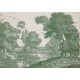 Mural Coordonne Victorian Engraving Green B00368