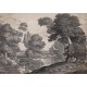 Mural Coordonne Victorian Engraving Ink B00367