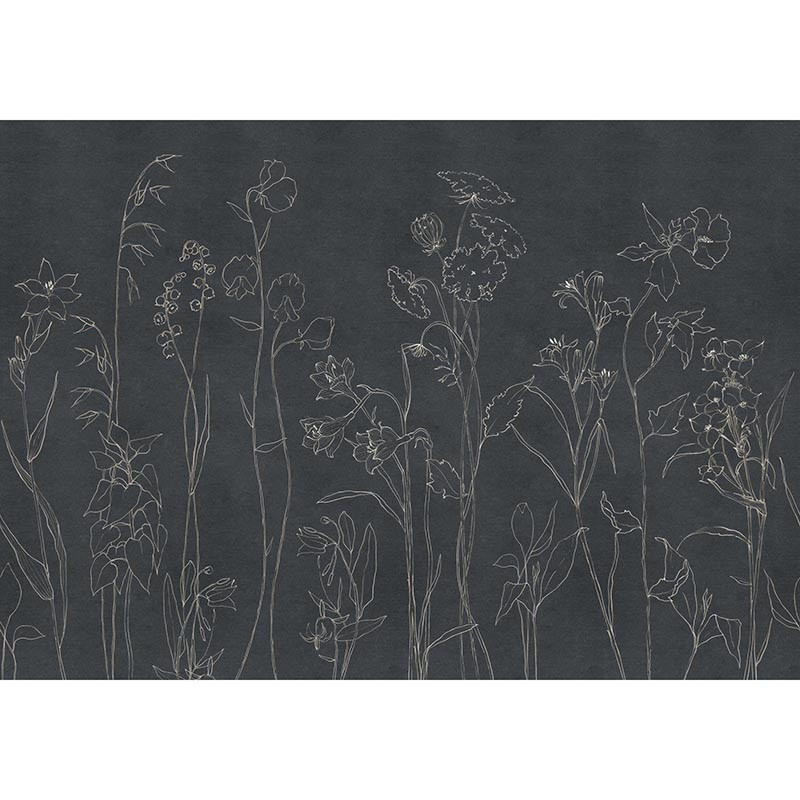 Mural Coordonne Victorian Countryside Black B00366