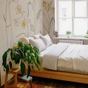 Victorian Countryside Yellow B00364 Mural Coordonné