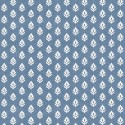 Victorian Clover Cobalt B00310 Papel Coordonné