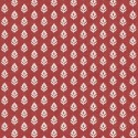 Victorian Clover Vermillion B00312 Papel Coordonné