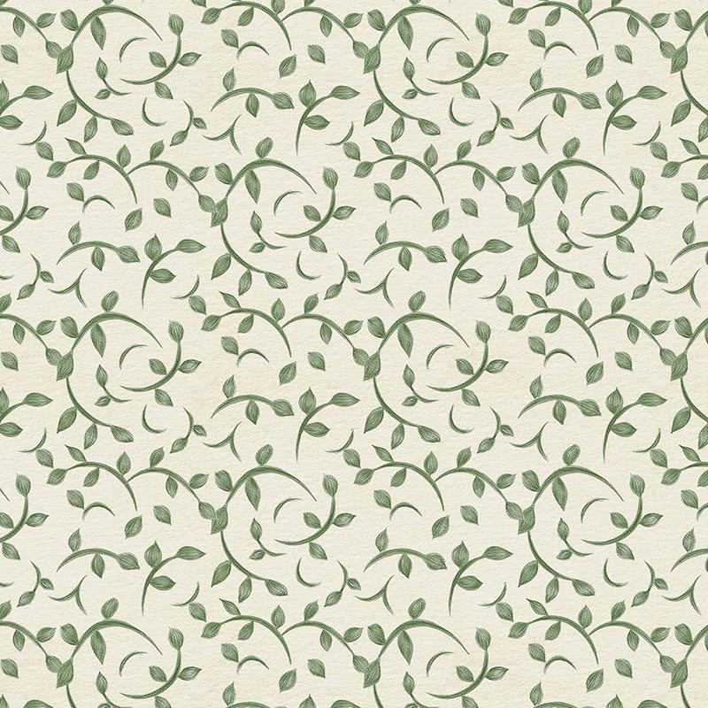 Papel pintado Coordonne Victorian Twig Green B00300