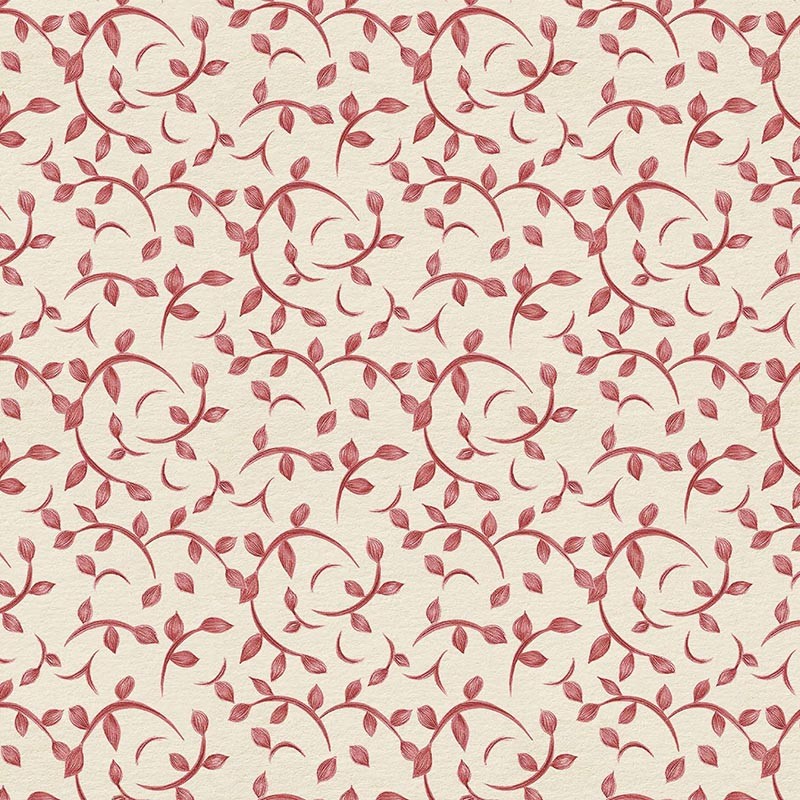 Papel pintado Coordonne Victorian Twig Red B00303