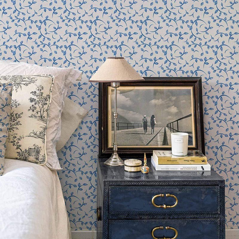 Papel pintado Coordonne Victorian Twig Blue B00302