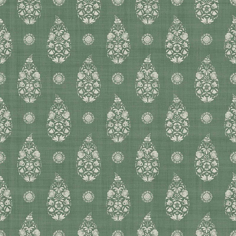 Papel pintado Coordonne Victorian Paisley Emerald B00324