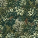 Victorian Verdure 16TH Green B00354 Papel Coordonné