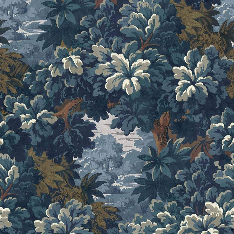 Papel pintado Coordonne Victorian Verdure 16TH Blue B00356