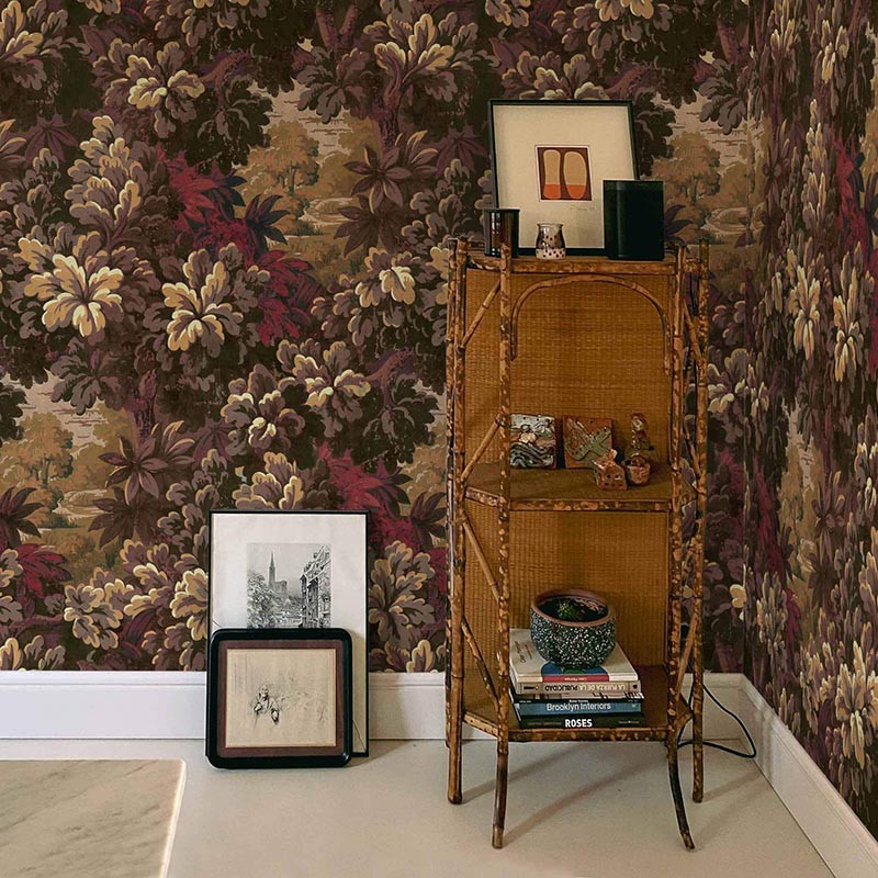 Papel pintado Coordonné Victorian Verdure 16TH Vermillion B00358