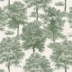 Papel pintado Coordonne Victorian Chestnut Tree Green B00348