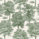 Victorian Chestnut Tree Green B00348 Papel Coordonné