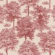 Papel pintado Coordonne Victorian Chestnut Tree Red B00351