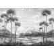 Mural Coordonne Forbidden City Xi Hu Lake Onyx B00150